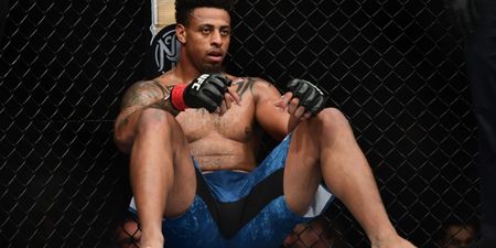 Controversial former NFL star Greg Hardy disqualified in UFC debut