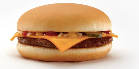 McDonald’s is giving out free cheeseburgers for all of this week