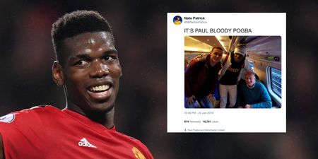 Hilarious Twitter thread details Paul Pogba’s meeting with oblivious couple on a train