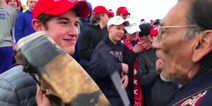 MAGA teenagers who confronted Native American protester ‘filmed harassing girls’ beforehand