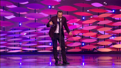 Danny Dyer gives emotional speech after winning Best Serial Drama Performance at the National Television Awards