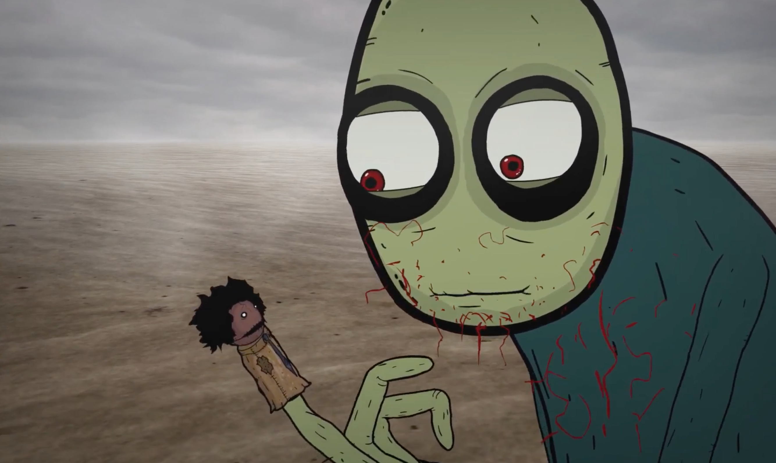 There's a brand new Salad Fingers cartoon and it is as disturbing as ever