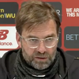 Jurgen Klopp tells press conference “we go again” after Liverpool drop points at home