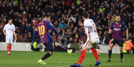 Lionel Messi starts and finishes astonishing team goal in Barcelona demolition of Sevilla