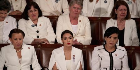 Alexandria Ocasio-Cortez refuses to stand, clap or smile during Trump State of the Union