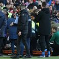 Leeds’ Jack Clarke taken to hospital after collapsing during Middlesbrough clash