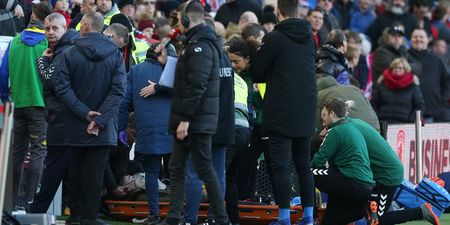 Leeds’ Jack Clarke taken to hospital after collapsing during Middlesbrough clash