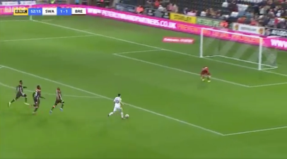 Watch Swansea’s Dan James score incredible solo goal against Brentford