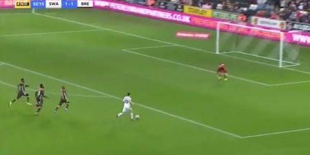 Watch Swansea’s Dan James score incredible solo goal against Brentford