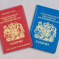 Poundland release blue and red passport covers