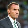 Celtic fans send message to ‘fraud’ Brendan Rodgers with banner at Tynecastle Park
