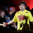 Watch Ben Askren refuse handshake with Dana White at weigh-ins before confronting UFC boss