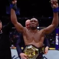 Kamaru Usman shocks Tyron Woodley to become UFC’s first African-born champion