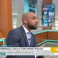 GMB weatherman Alex Beresford interrupts debate with impassioned speech on knife crime epidemic
