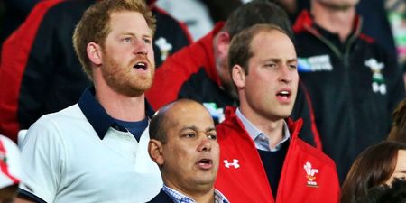 Prince William was texting Mike Tindall as soon as Wales beat England