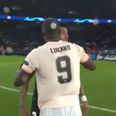 Romelu Lukaku consoled Kimpembe as Manchester United celebrated historic victory over Paris Saint-Germain