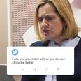 Amber Rudd reads the vile abuse she receives on a daily basis
