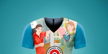 Camden Town FC celebrate inspirational women with new jersey for IWD 2019