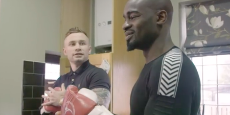 Conversation with Jerome Wilson gave Carl Frampton plenty to think about