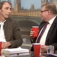 Heated Brexit row leads to terrifying stare-down between Will Self and Mark Francois