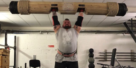 Eddie Hall shares his favourite exercise for gaining super strength