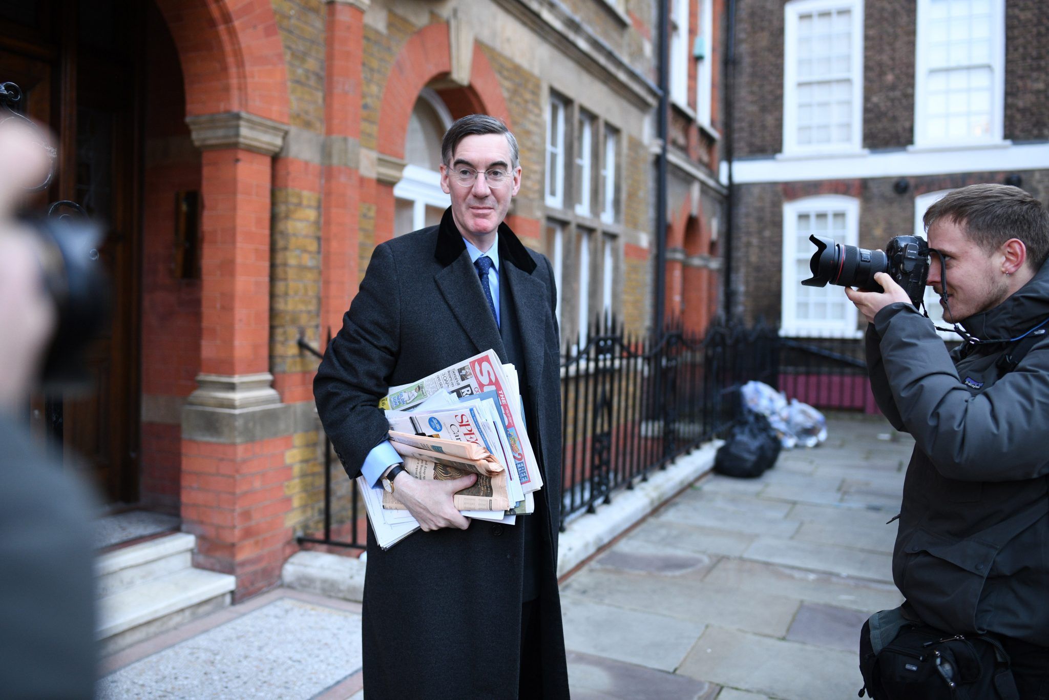 Jacob Rees-Mogg is the chairman of the European Research Group (Credit: Leon Neal)