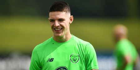 Declan Rice has won the FAI Young Player of the Year award