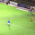 Notts County goalkeeper concedes horrendous goal after not realising there’s a striker behind him