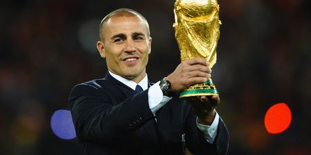 Fabio Cannavaro appointed as manager of China