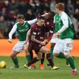 ‘Hearts are s***e’, say Hibs fans in first words since suffering stroke