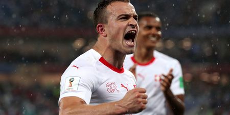 Xherdan Shaqiri withdraws from Switzerland squad with ‘pubic inflammation’