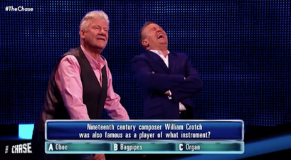 Bradley Walsh can’t hold himself together over question on The Chase