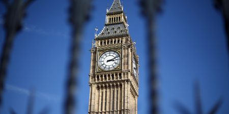 Big Ben’s clock face restored to its original colour scheme