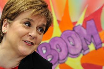 ‘If you don’t back me, I’ll stay’: Nicola Sturgeon bodies Theresa May during FMQs