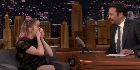 Maisie Williams drops major Game of Thrones ‘spoiler’ on the Tonight Show