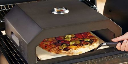 Aldi is selling an outdoor BBQ pizza oven for a bargain price