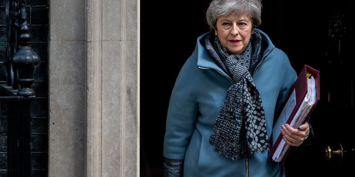 Theresa May leaves Downing Street as the House of Commons prepares to vote on her Brexit withdrawal agreement