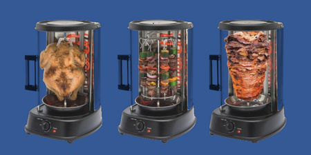 You can now make kebabs in your bedroom with a home rotisserie