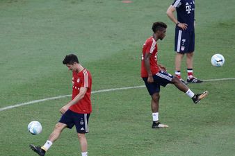 Kingsley Coman and Robert Lewandowski reportedly trade punches during Bayern Munich training