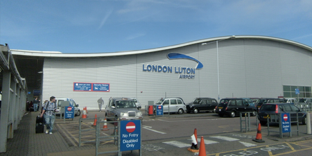 Four men detained on terrorism charges at Luton airport