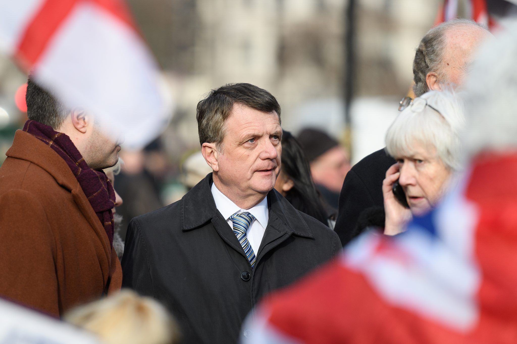 Gerard Batten has accused prime minister Theresa May of betraying the Brexit vote (Credit: Leon Neal)