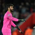 Alisson has equalled David de Gea’s best ever season with four games to spare