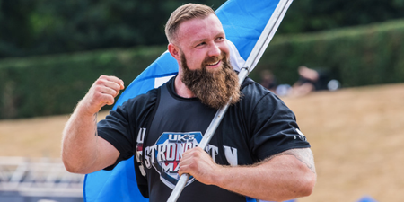 Inside the 7000 calorie diet of one of Scotland’s strongest men