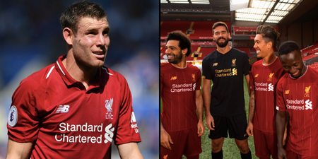 James Milner has brilliant response after Liverpool launch new home kit without him