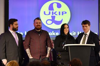 UKIP leader walks out of interview after question about rape joke