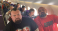 Eddie Hall and Brian Shaw forced to sit next to each other on budget flight