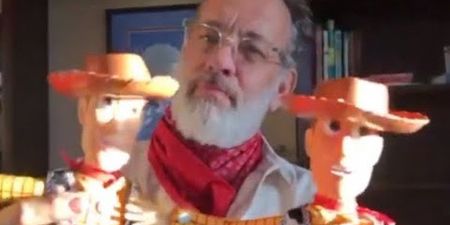 Tom Hanks films special Toy Story short for former conjoined Irish twins