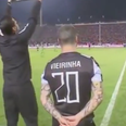 Injured PAOK captain comes on as sub as they win league