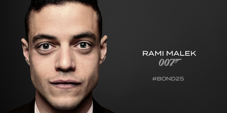 Rami Malek confirmed to star in Bond 25