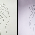 I spent an entire day trying to do that viral hand drawing and now the light in my life has gone out